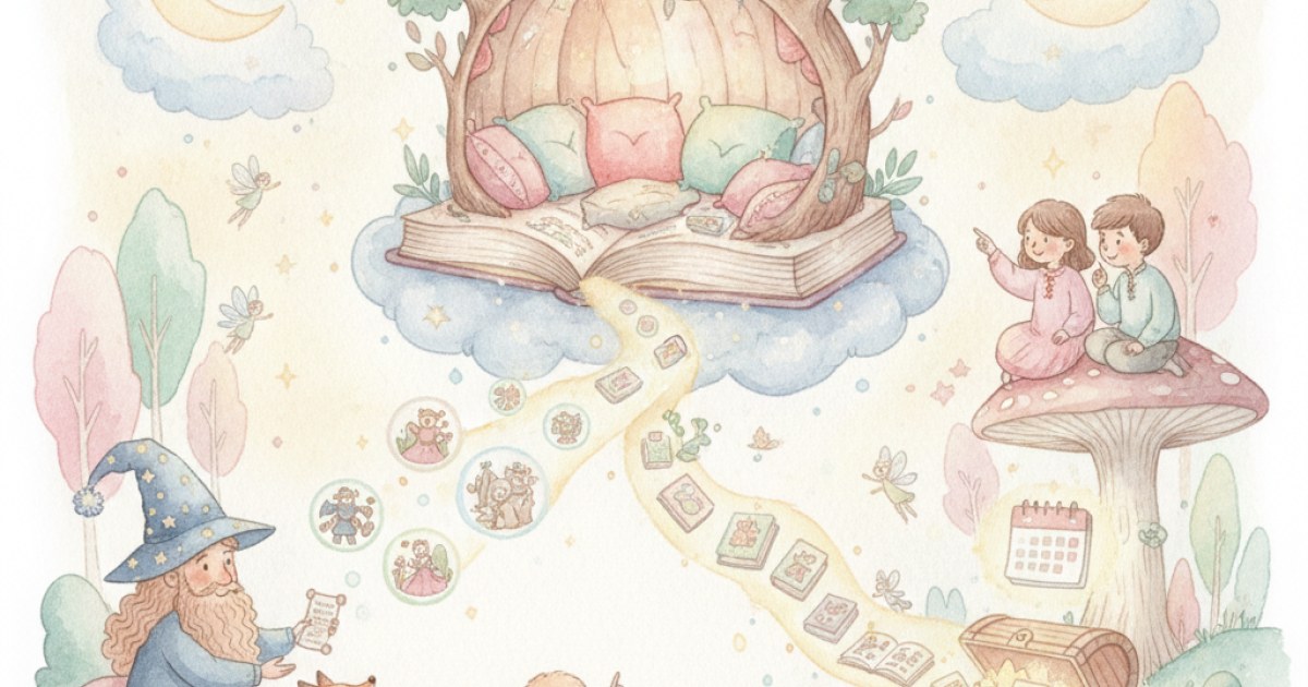 Подписка на сказки для ребёнка: чем еженедельная история лучше одной книги