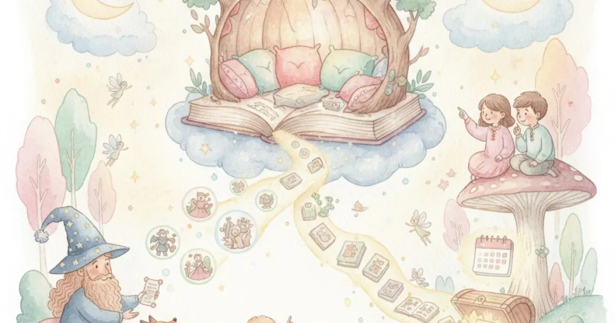 Подписка на сказки для ребёнка: чем еженедельная история лучше одной книги